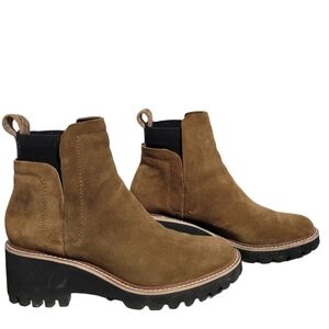 Dolce Vita Huey H2NO Brown Suede 7.5 Wide